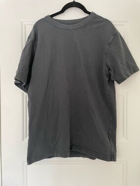 Uniqlo U Dark Grey Gray T Shirt Tee Men Large